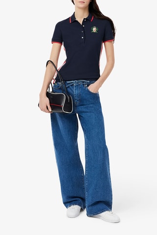 Polo slim fit - Azul