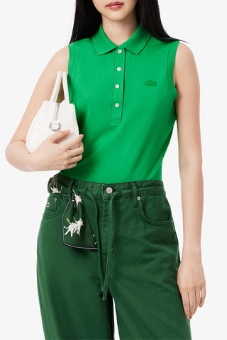 Polo slim fit - Verde claro