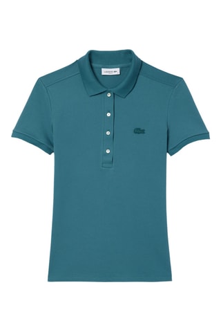 Polo slim fit - Azul pato