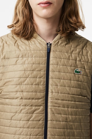 Chaleco reversible regular fit - Azul marino y beige