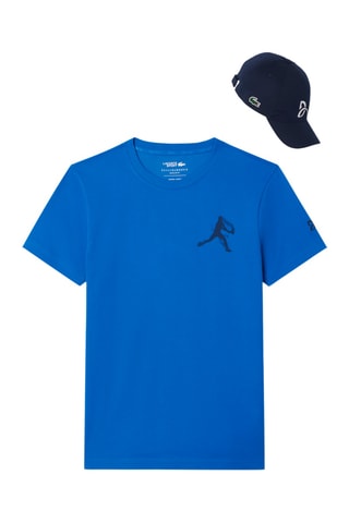 T-shirt de tennis x Novak Djokovic - Bleu