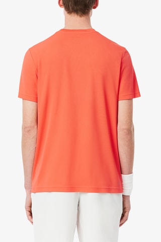 Camiseta Lacoste Tennis x Novak Djokovic regular fit - Coral