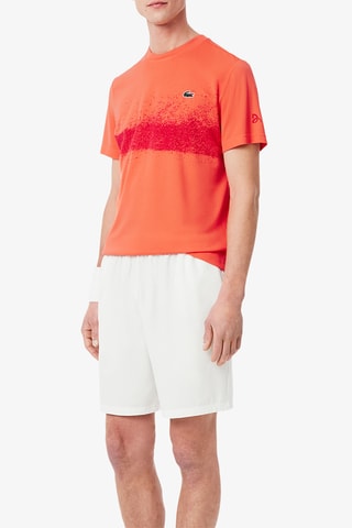 Camiseta Lacoste Tennis x Novak Djokovic regular fit - Coral