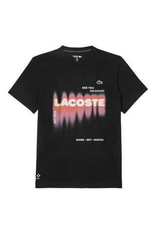 T-shirt de tennis x Daniil Medvedev - Noir