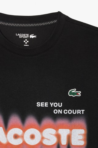 T-shirt de tennis x Daniil Medvedev - Noir