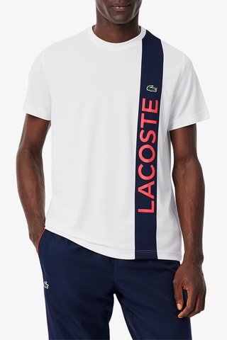 Camiseta regular fit de tenis - Blanco