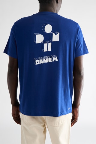 T-shirt Lacoste x Daniil Medvedev - Bleu
