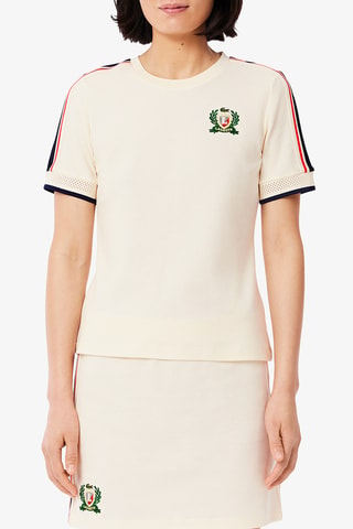 Camiseta slim fit - Crudo