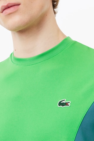 Camiseta Lacoste Tennis x Novak Djokovic regular fit - Verde claro