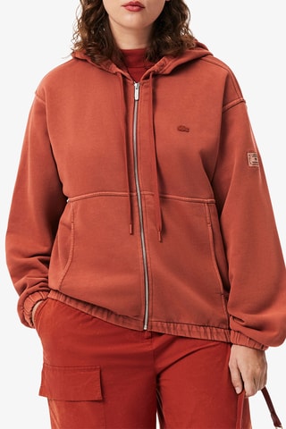 Sudadera con capucha Jean René Lacoste - Naranja