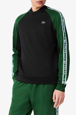Sudadera de tenis Classic fit - Verde y negro
