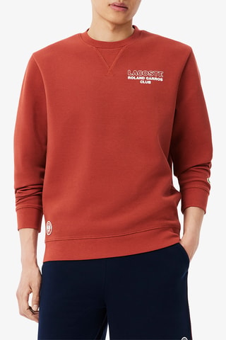 Sudadera Roland Garros Paris - Rojo teja
