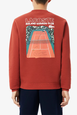 Sudadera Roland Garros Paris - Rojo teja