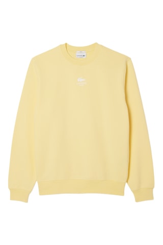 Sweat classic fit - jaune
