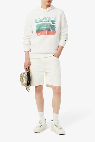 Sudadera con capucha Roland-Garros - Crudo
