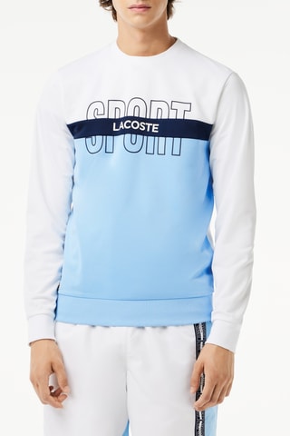 Sudadera Classic fit Lacoste de tenis - Blanco