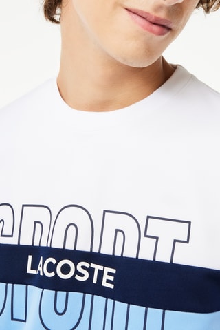 Sudadera Classic fit Lacoste de tenis - Blanco
