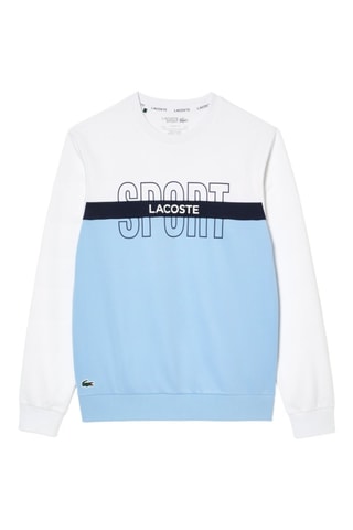 Sudadera Classic fit Lacoste de tenis - Blanco