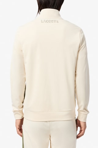 Sweat de tennis classic fit - Ecru et kaki