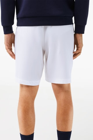 Pantalón corto regular fit - Blanco
