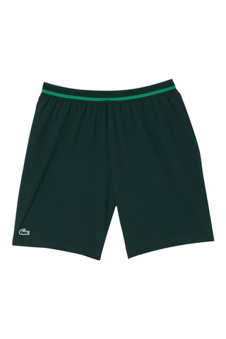 Pantalón corto de tenis Lacoste Tennis x Novak Djokovic - Verde oscuro