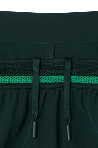 Pantalón corto de tenis Lacoste Tennis x Novak Djokovic - Verde oscuro