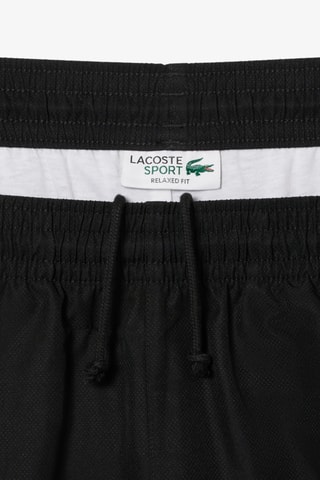 Pantalón corto relaxed fit - Negro y verde