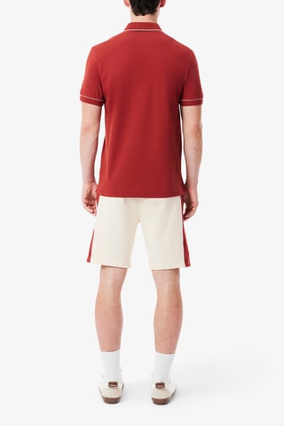 Short regular fit - Blanc et rouge