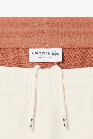 Short regular fit - Blanc et rouge
