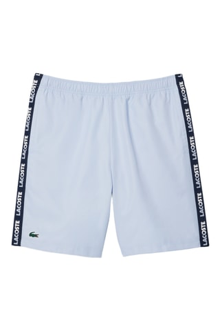 Pantalón corto de tenis regular fit - Celeste y azul marino