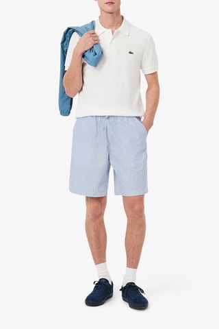 Short relaxed fit - Blanc et ciel