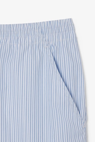Short relaxed fit - Blanc et ciel
