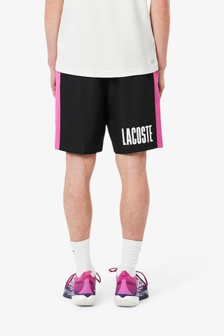 Pantalón corto de tenis regular fit - Negro