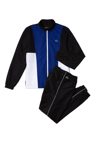Chaqueta y pantalón de chándal - Negro y azul rey
