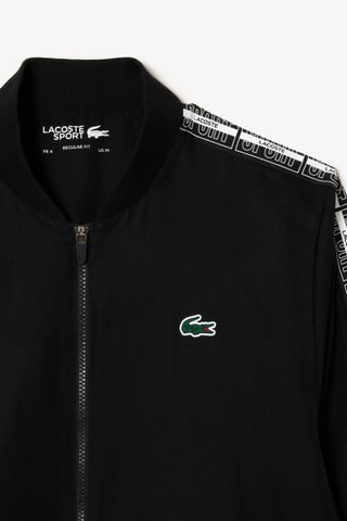 Chaqueta y pantalón de deporte regular fit de tenis - Negro