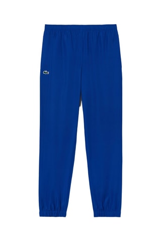 Chaqueta con capucha y pantalón de deporte regular fit de tenis - Azul y rojo