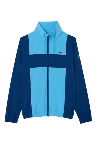 Chaqueta y pantalón de tenis regular fit Lacoste Tennis x Novak Djokovic - Azul marino y celeste