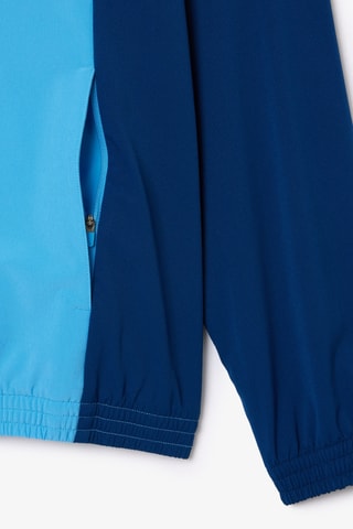 Chaqueta y pantalón de tenis regular fit Lacoste Tennis x Novak Djokovic - Azul marino y celeste