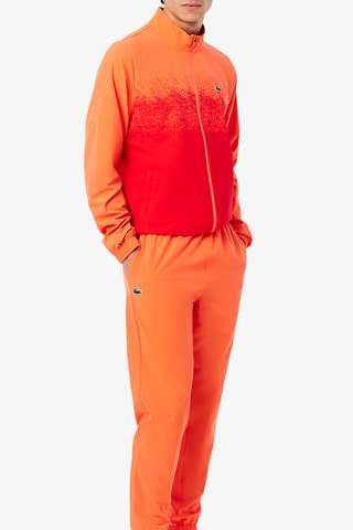 Chaqueta y pantalón de chándal Lacoste Tennis x Novak Djokovic regular fit - Naranja