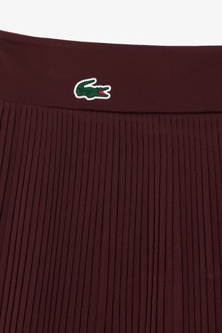 Jupe-short de tennis - Marron foncé et rouge