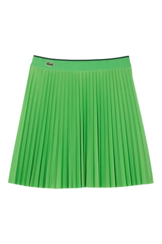 Falda plisada - Verde