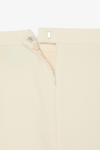 Falda straight fit - Crudo