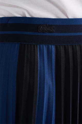 Falda larga plisada - Azul marino