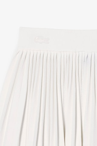 Falda plisada - Blanco