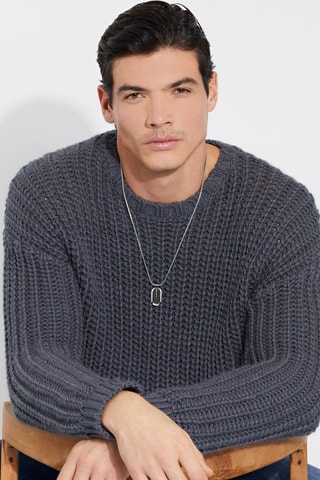 Collier Racer Tag - Argenté