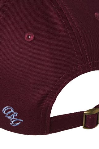 Casquette en coton biologique - Bordeaux
