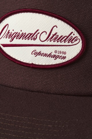 Casquette en coton biologique - Marron