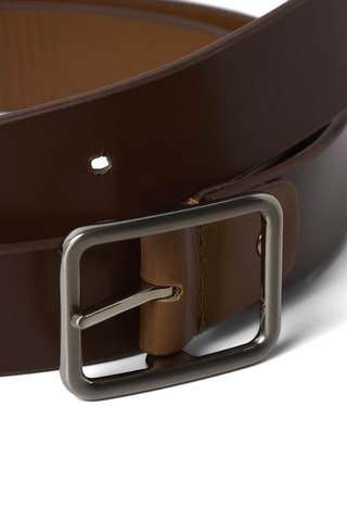 Ceinture en cuir - Marron
