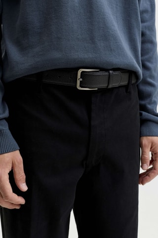 Ceinture en cuir - Noir
