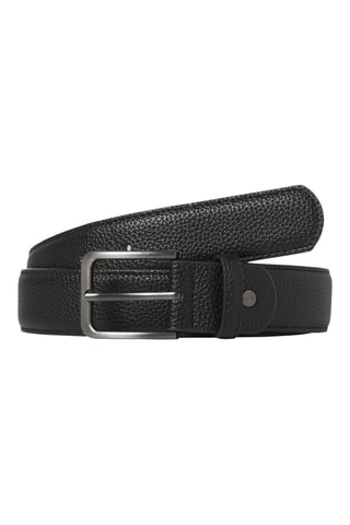 Ceinture en cuir - Noir